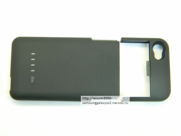 Внешний аккумулятор - чехол на 1900 mah для Iphone 4 /4G /4S